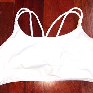 WHITE IVIVVA SPORTS BRA